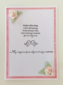 Poročne voščilnice_Ptički_roza